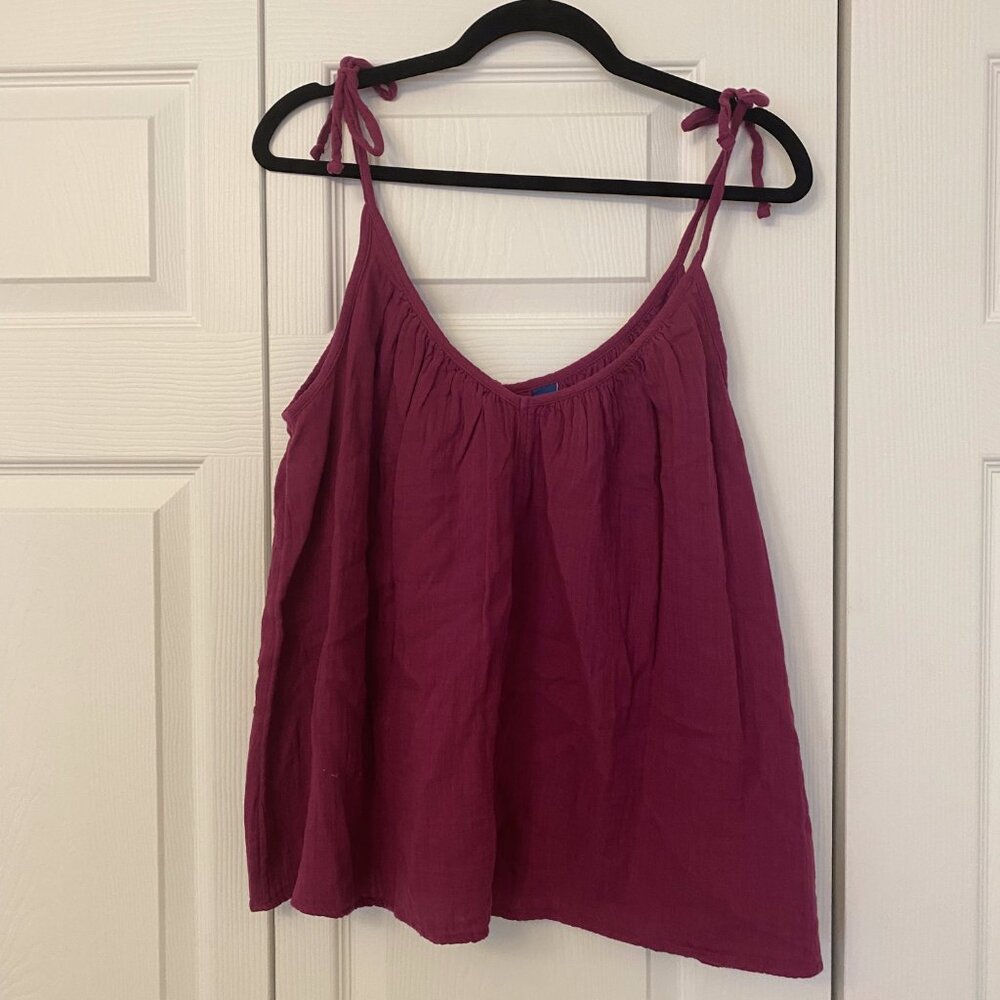 Linen Pink Old Navy Top